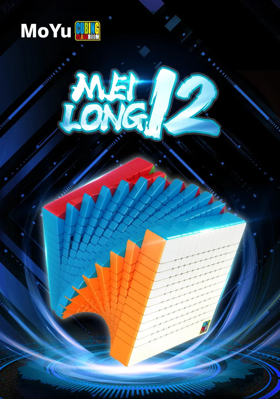 MOYU Meilong 9x9–13x13 Speed Cube Puzzle