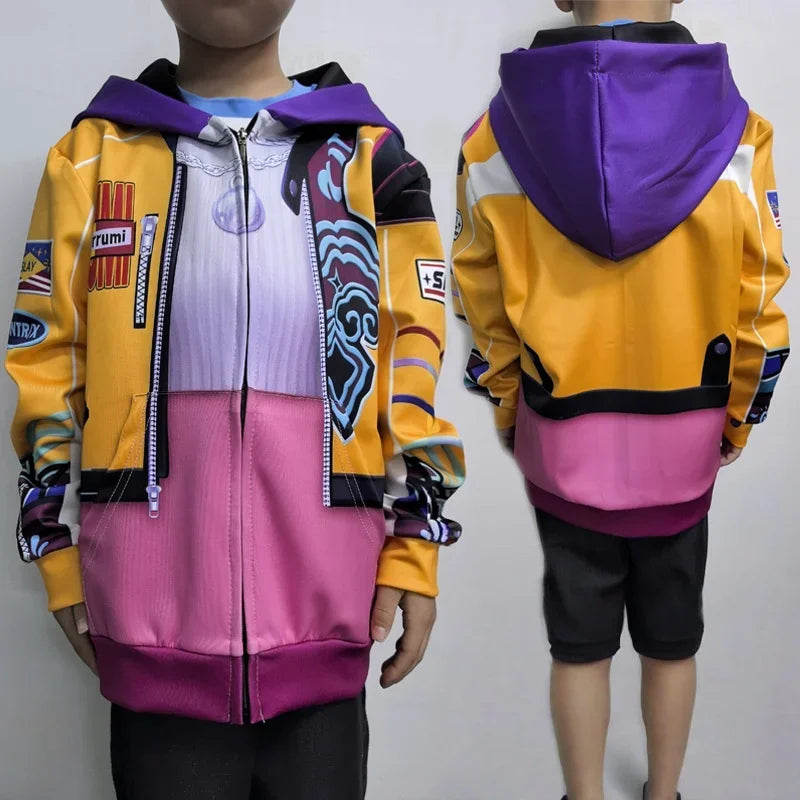 Rumi Demon Hunter 3D Printed Cosplay Hoodie