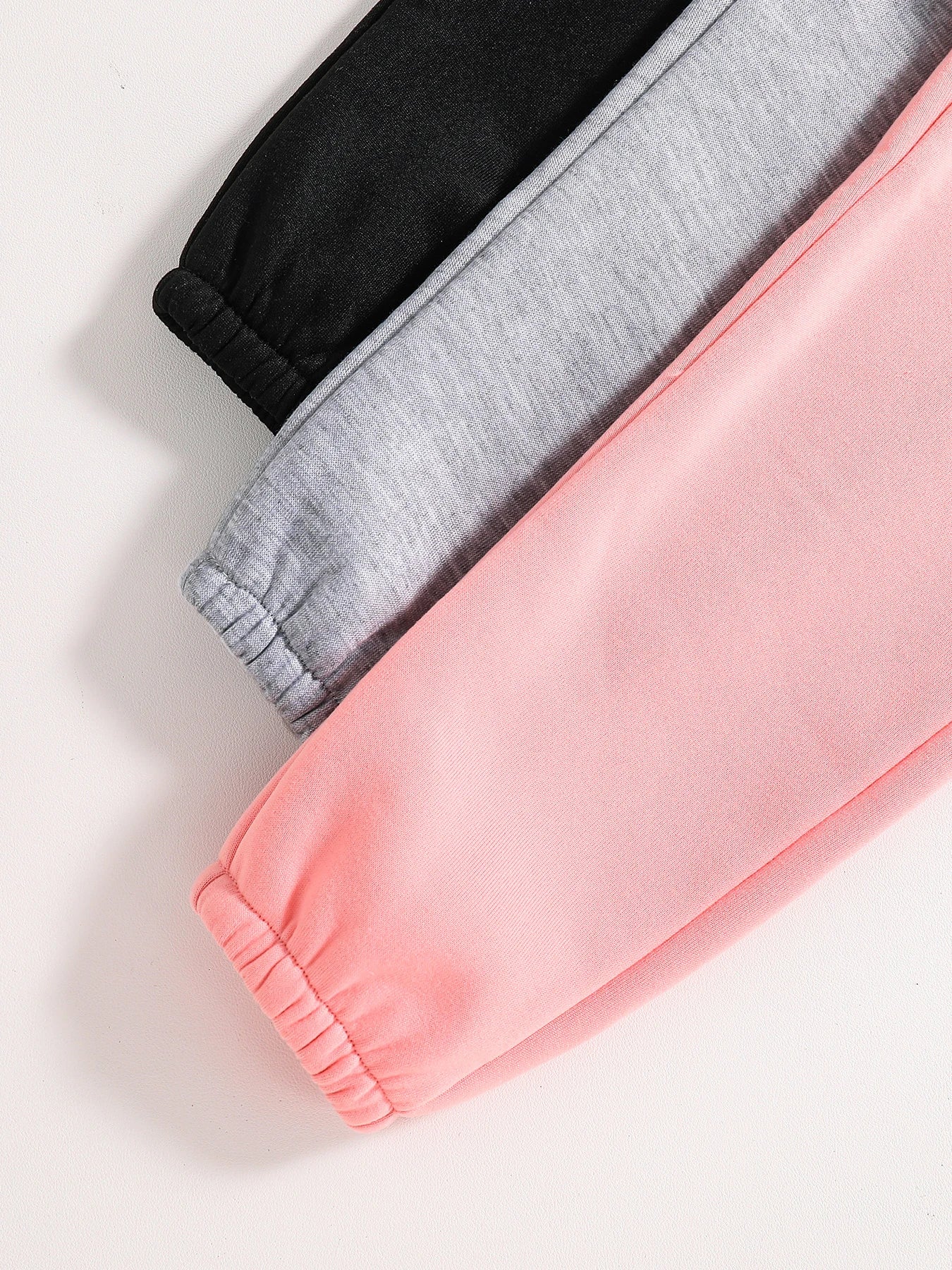 Children’s Casual Knitted Pants Set – 3pcs