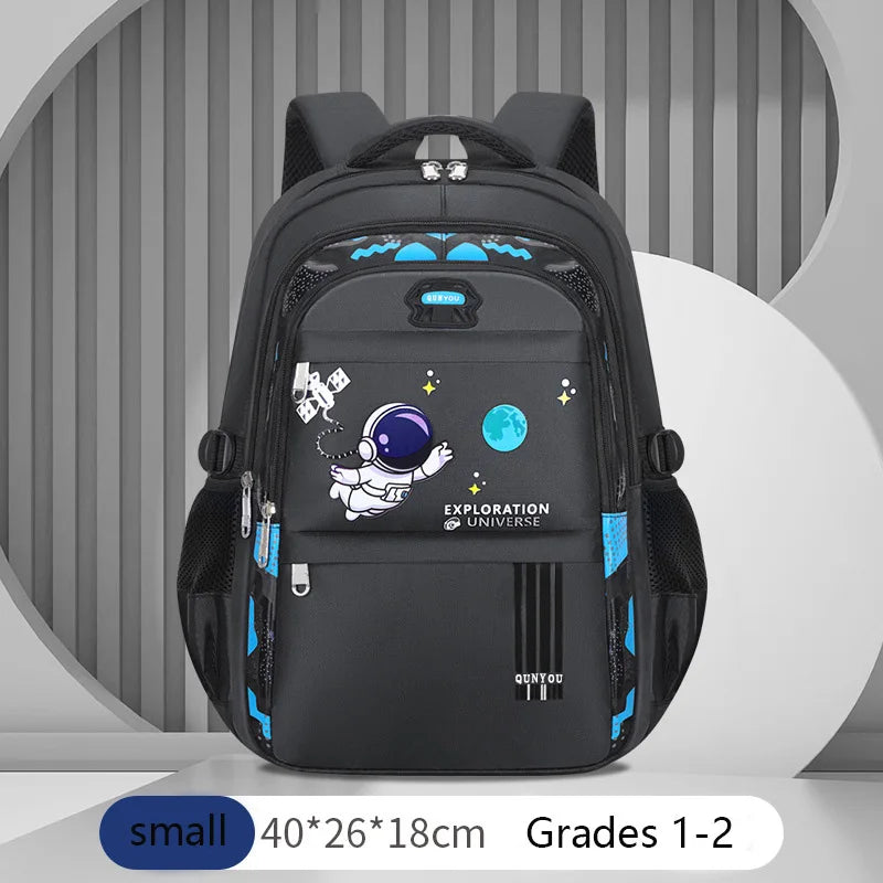 Kids Astronaut School Backpack – Waterproof Book Bag