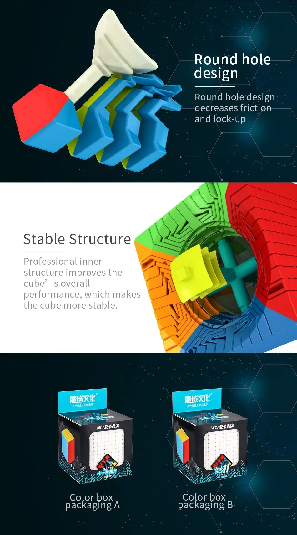 MOYU Meilong 9x9–13x13 Speed Cube Puzzle