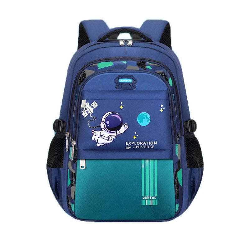 Kids Astronaut School Backpack – Waterproof Book Bag