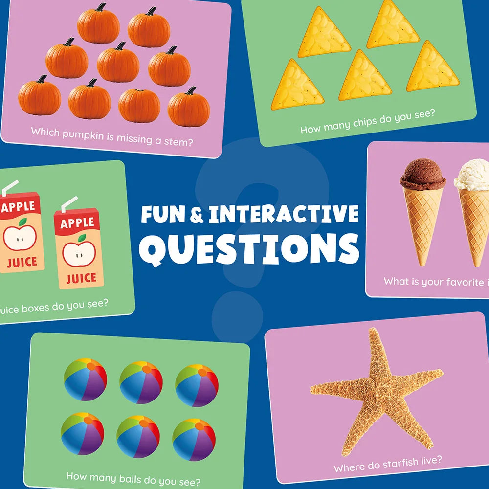 Toddlers Learning Flashcards – Preschool Activity Gift