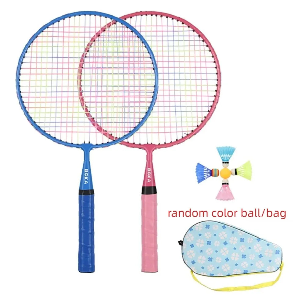 Kids Badminton Racket Set – Lightweight with 5 Balls