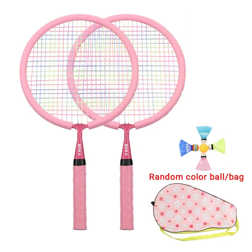 Kids Badminton Racket Set – Lightweight with 5 Balls
