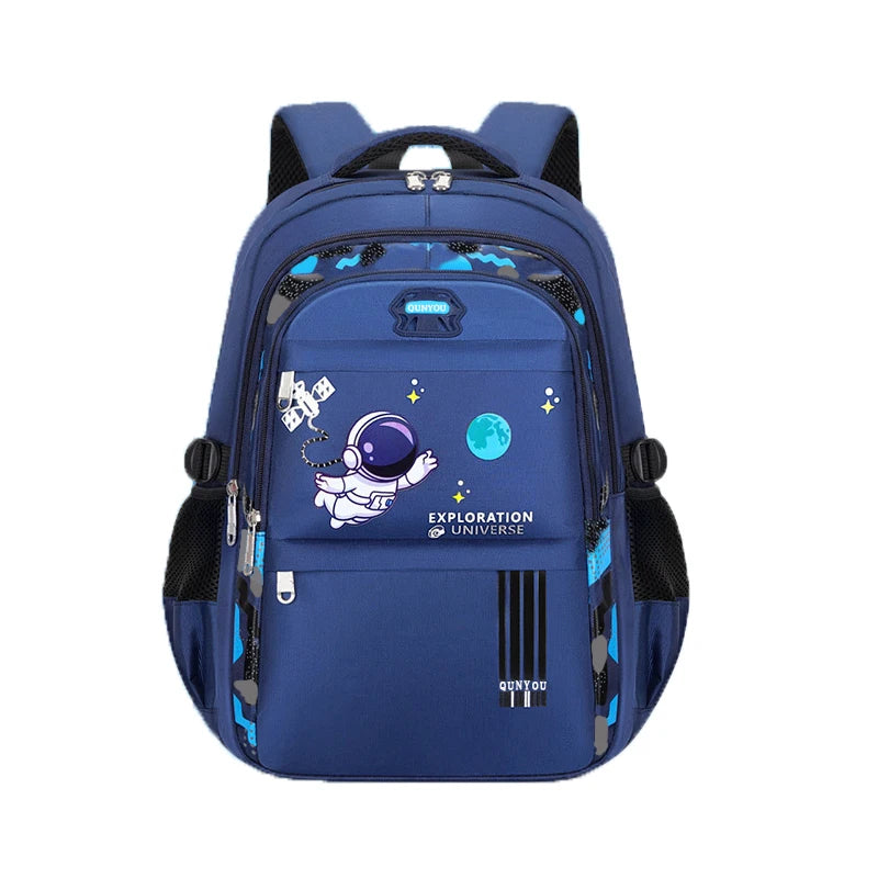 Kids Astronaut School Backpack – Waterproof Book Bag