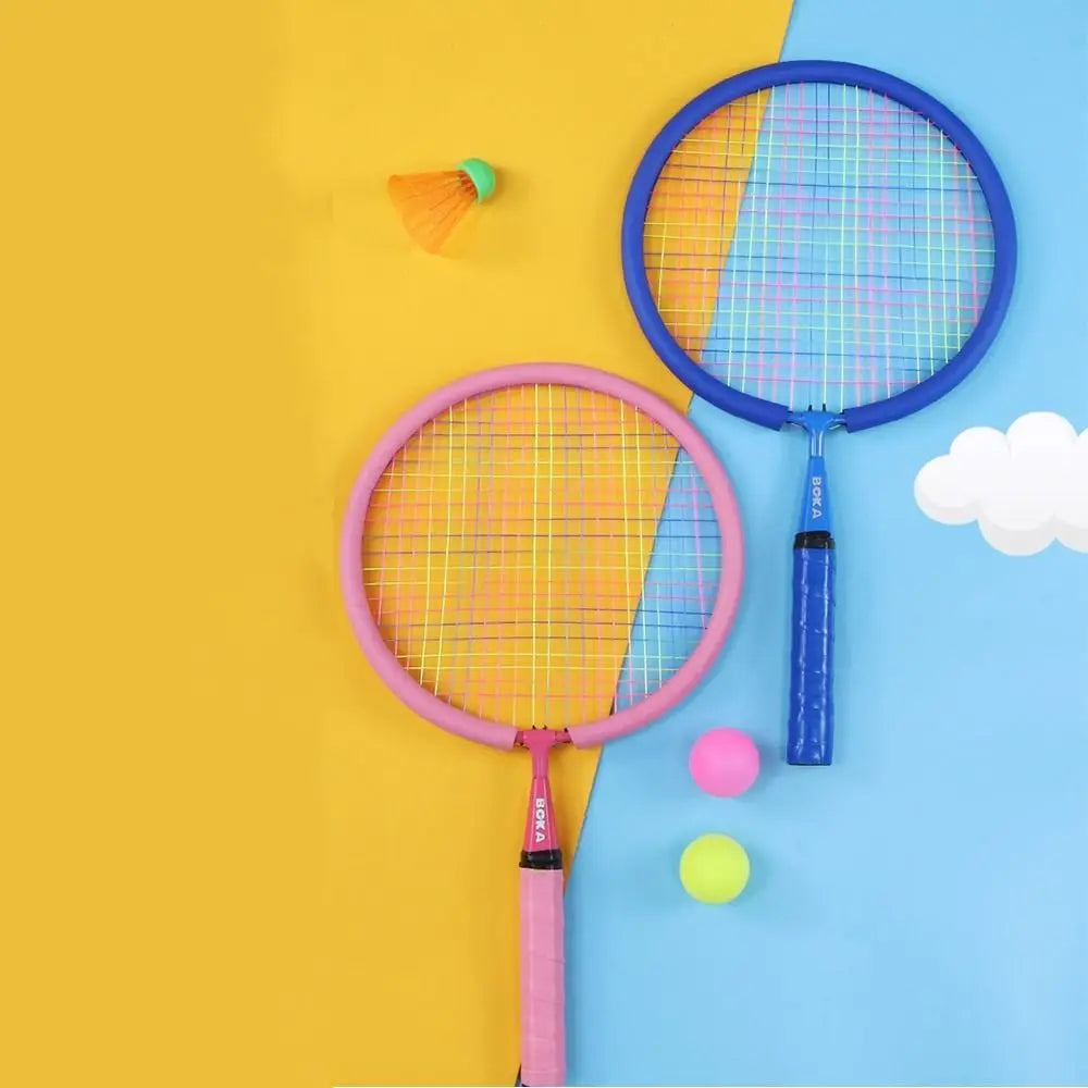 Kids Badminton Racket Set – Lightweight with 5 Balls