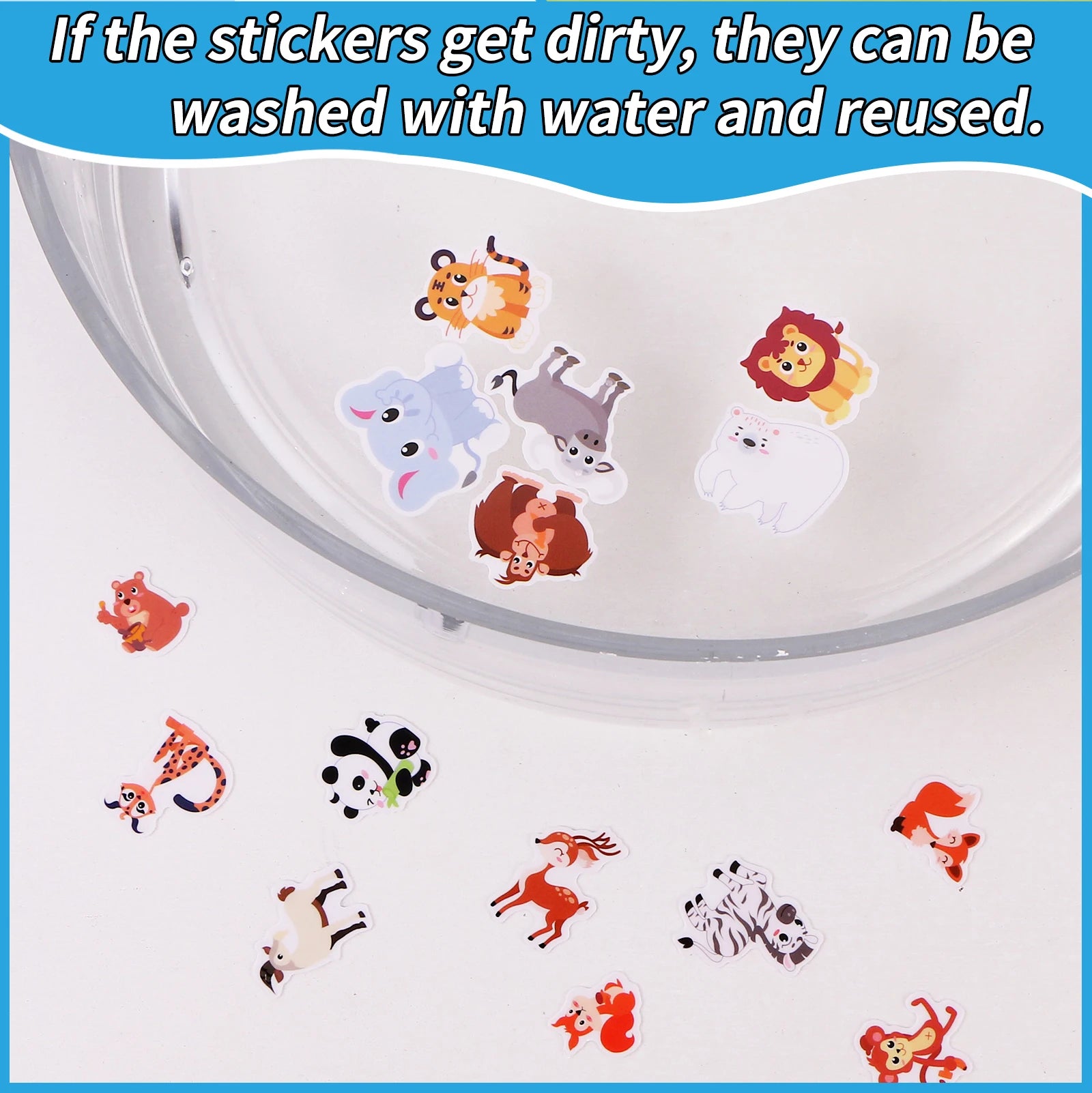 Kids’ DIY Sticker Book – Multi-Theme & Reusable